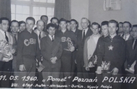Poznaň, Peace Race lap on 11 May 1960, Révay is in the middle 