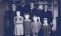 The Haken families, Christmas 1950