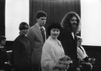 Wedding of Mr and Mrs Šimek, 9 April 1983