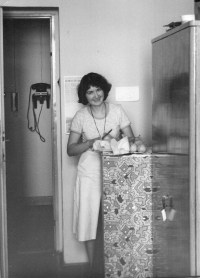 Witness at the Theological dormitory V jirchářích, 1979