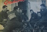 In Vranov on 29 March in 1957, preparation for the Peace Race 