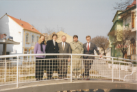 Center for local democracy - visit of politicians from the USA (1995)