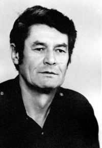 Husband Karel Bečica, year 1988 