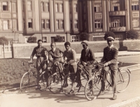 YMCA Hradec Králové - cyklisti, 1928.