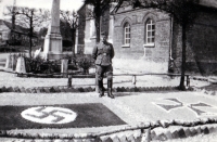 Jan Klus's uncle Jiří Czudek in the Wehrmacht / World War II