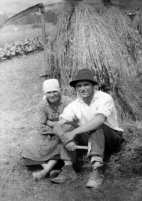 Jan Klus's parents Pavel and Zuzana, Jablunkov - Černé, circa 1928