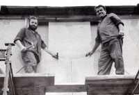 Stanislav Navrátil (vlevo) / circa beginning of 1970s