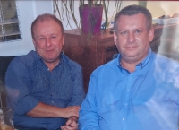 The contemporary witness's sons Zdeněk (on the left) and Jan