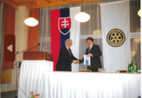 Piešťany Rotary Club established (1993)