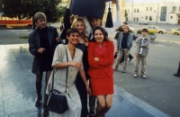 2000, June - Kyiv, Mohylianka, graduates - Hanna Dovbakh, second from right