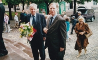 Зустріч з послом Швейцарії у Львові.Червень 2003 року. 