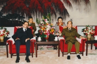 Visiting China, mid-1990s 