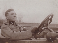 Her father Karel Vančok during World War I