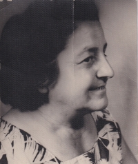 Halyna Chumak's mother, Yelyzaveta Chumak. 1959 р.