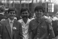  Любомир, тато Богдан, брат Левко. 1993 рік 