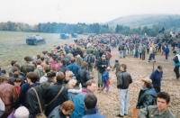 Military event Cihelna, Králíky, 1990s
