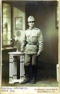 Bohuslav Drajsajtl, dědeček Vladislava Drajsajtla, 1914