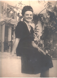 Jozef's mother, Anna, née Dékányová in 1950