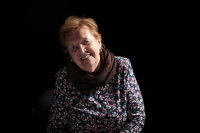 Witness Miluše Babjaková during eyd recording in 2023