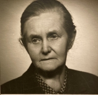 Anna Maria Kunert, witness' grandmother, 1960