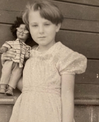 Maja, his sister, 1957