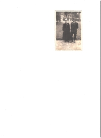 Grandparents Istenes József and Etelka in Budapest (1938)