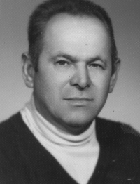 Her father Jaroslav Medlík, 1940s