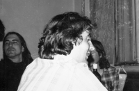 Hans Votava (front) and Mejla Hlavsa (left) in late 1980s