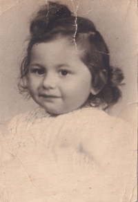 Alexandra Strnadová, the early 1950s 