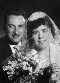 The wedding of Josef Kostelecký and Milada, 1964