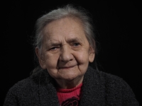 Josefa Bilíková, filming in Kroměříž, 2022