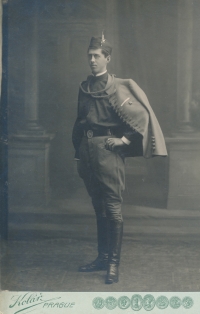 Ms Landová’s father Prokop Stanislav, 1920s