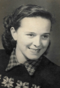 Margita Antonová v mládí