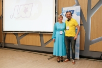 ~2018 - Uadom conference: Tetiana Dolinska, Dmytro Kokhmaniuk