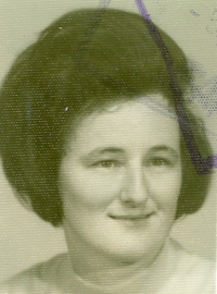 Hana Ťukalová - ID photo from 1960s