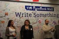 2011 - at the head office of Facebook (USA), second from the left, Ellina Shnurko-Tabakova