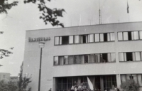 1968, the Plzeň radio building