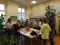 REcording the interview with Waltraud Benová