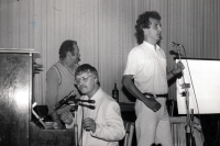 25th anniversary of the Amateur Studio, with Pavel Dostál, Olomouc, August 1986