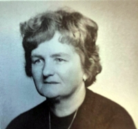 Anna Lakomá v mládí, cca 70. léta