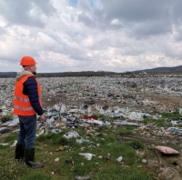 A trip to the landfill in Chornivka village, Chernivtsi district, Chernivtsi region
