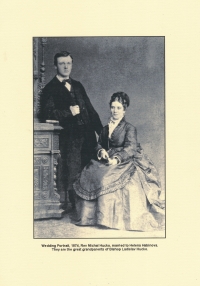 Prarodiče Ladislava Hučka, Michal Hučko a Helena, roz. Habinová (r. 1874)
