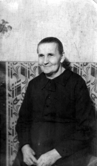Božena Csoroszová's grandmother Viktorie Veverková
