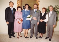 Second wedding, 1997