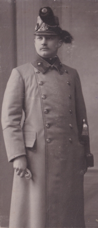 Witness´s father-in-law, Emerich Horák, in 1910