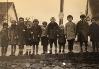 A group of children from Ondřejov, 1930s 