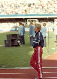 European Athletics Championships in Helsinki in 1983