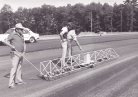 Construction of the Brno Circuit, 1987
