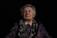 Jarmila Hermanová during recording in 2023