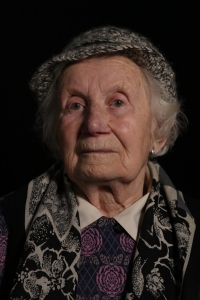 Jarmila Hermanová during recording in 2023